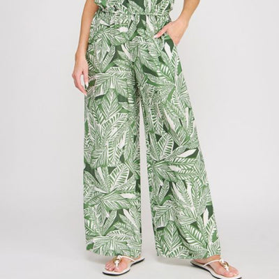 The Palm Wide Leg Pant
