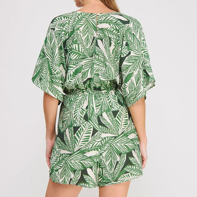 Wrap of Palm Romper