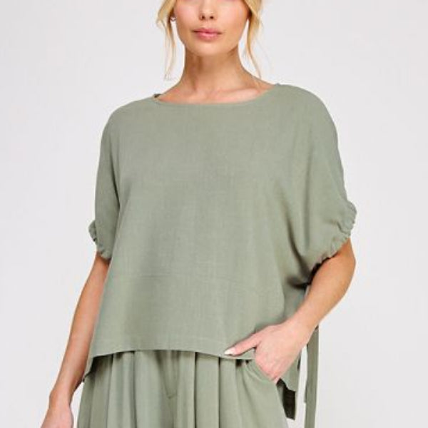 The Drift Linen Top