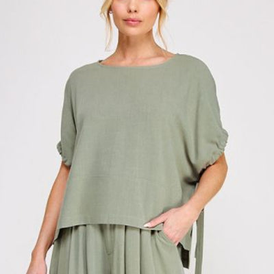 The Drift Linen Top