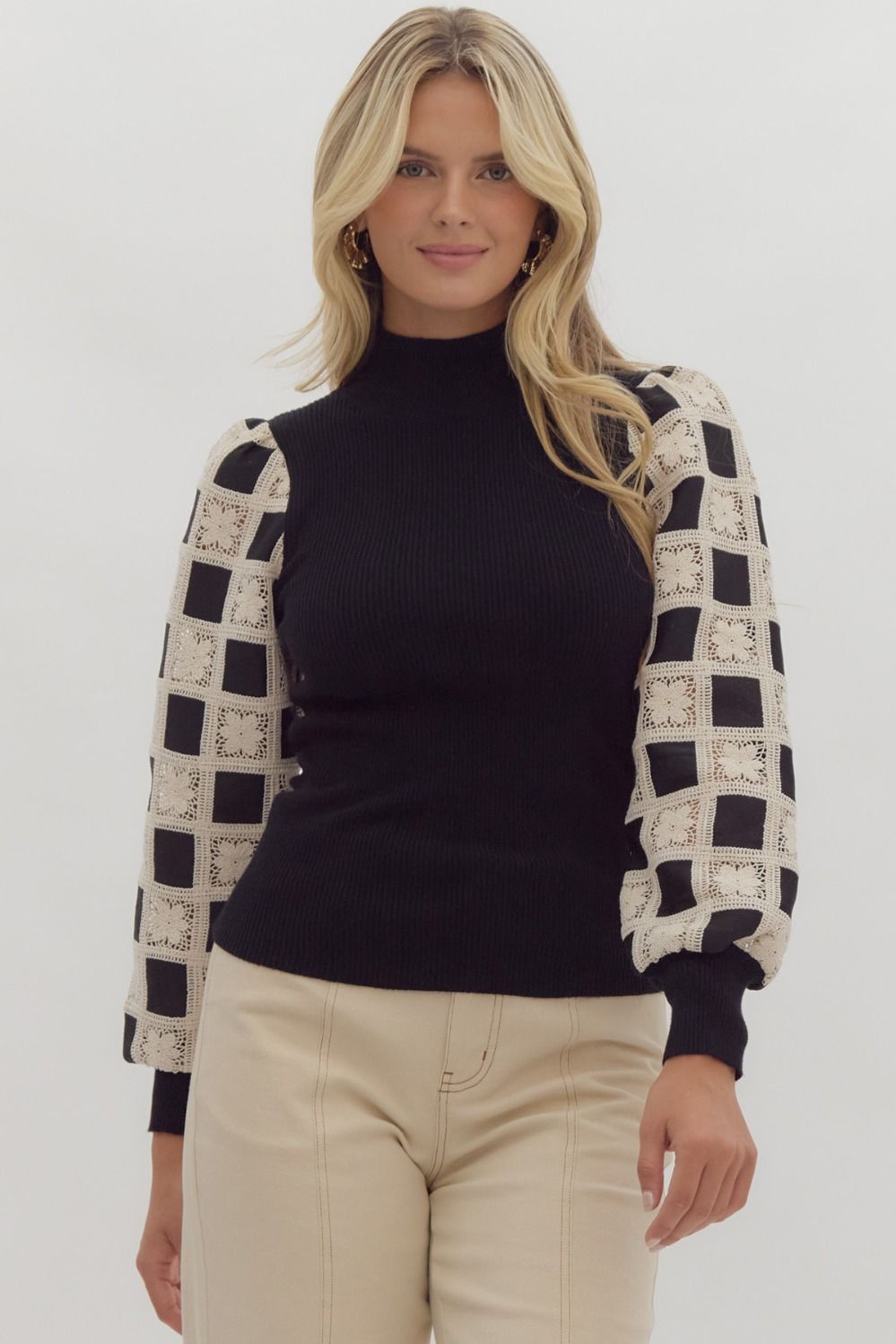 Squarely Festive Sweater