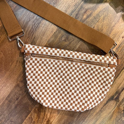 Westlyn CHECK Woven Bum Bag