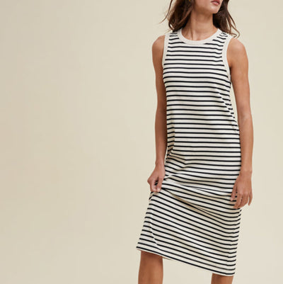 Stripey Muscle Dress