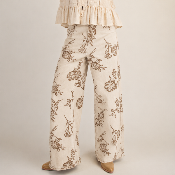 Toasted Flower Pant