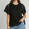 Lace Dot Top