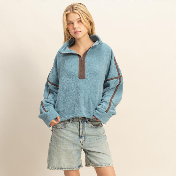 Trail Mix Fleece Pullover