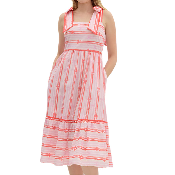 Bows And Bows Midi Dress