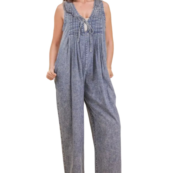 Effortless Blue Jumpsuit
