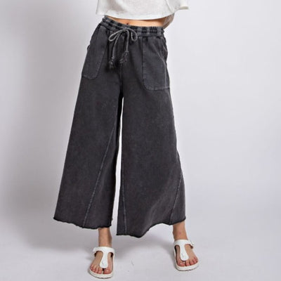 Terry Wide Leg Lucky Pants