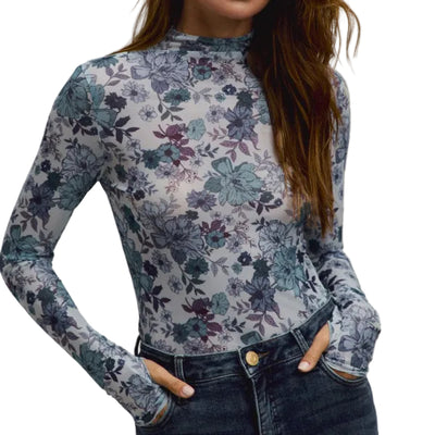 The Sheer Bloom Top