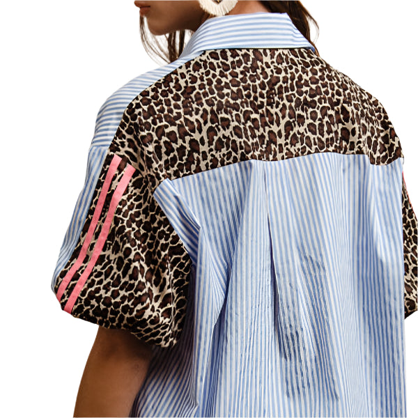 Business Leopard Top
