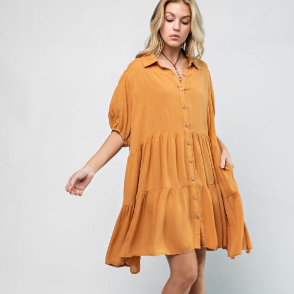 Take It or Not Shirt Dress