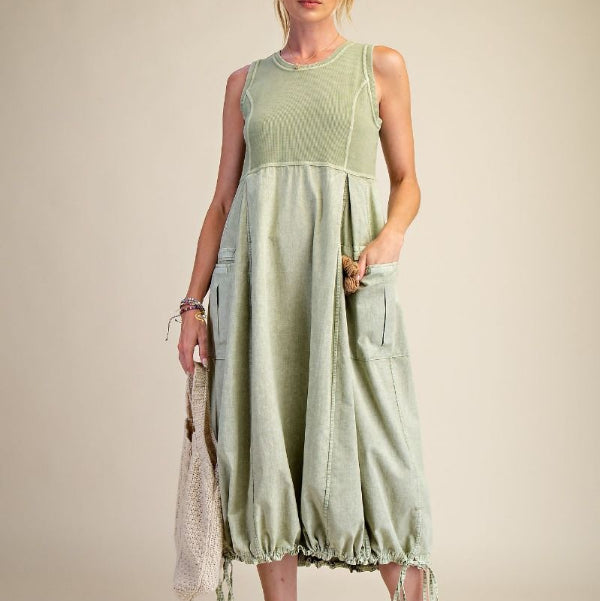 Cargo Maxi Dress