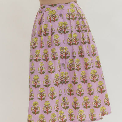 The Lilac Garden Skirt