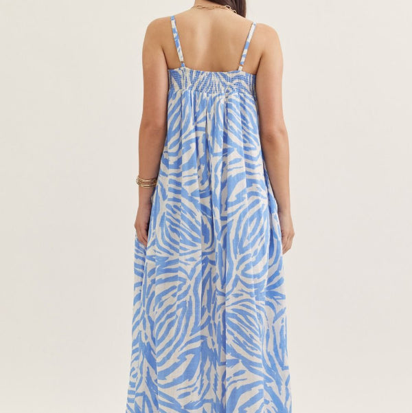 Blue Breeze Maxi Dress