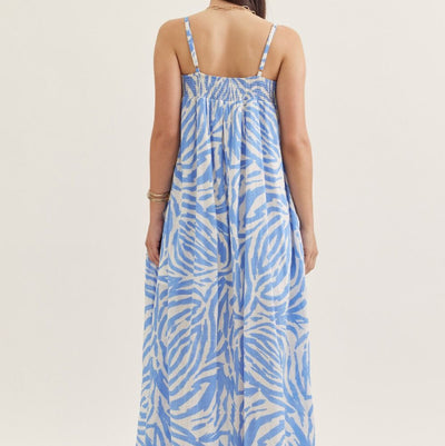 Blue Breeze Maxi Dress