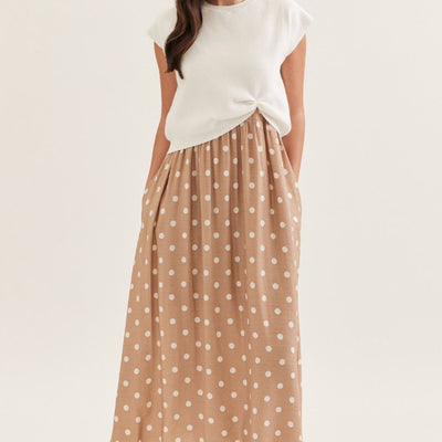 Polka Dot Midi Dress