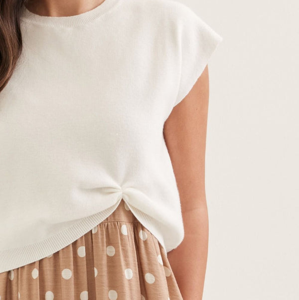 Polka Dot Midi Dress