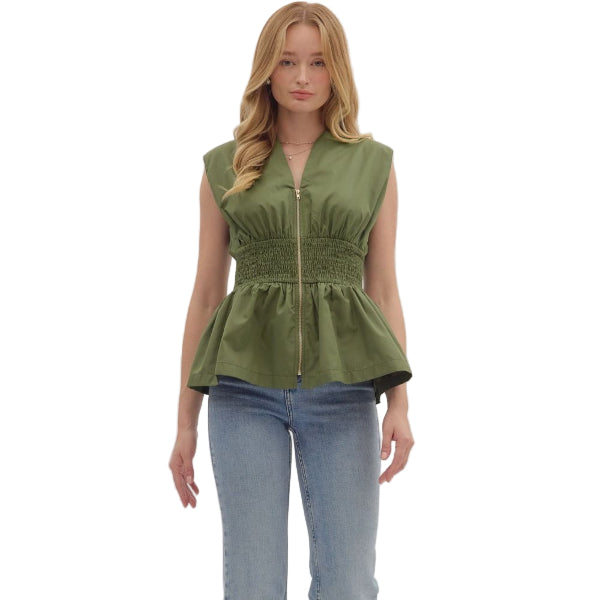 Canyonrise Peplum Top
