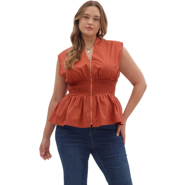 Canyonrise Peplum Top