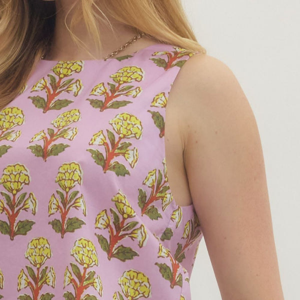 The Lilac Garden Top