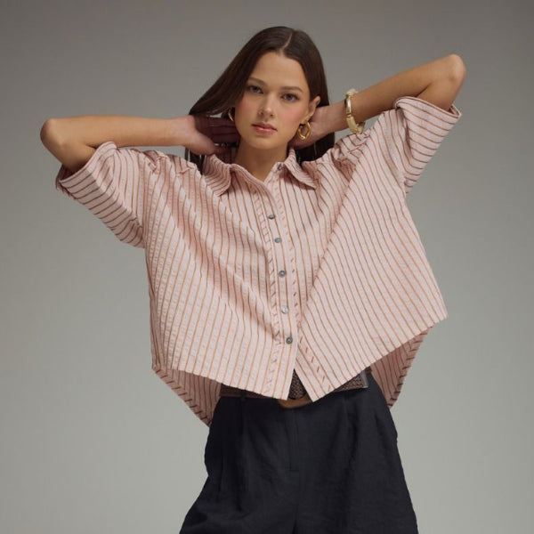 Brunch By the Bay Top-BLUSH