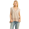 Side Tie Sweater Vest