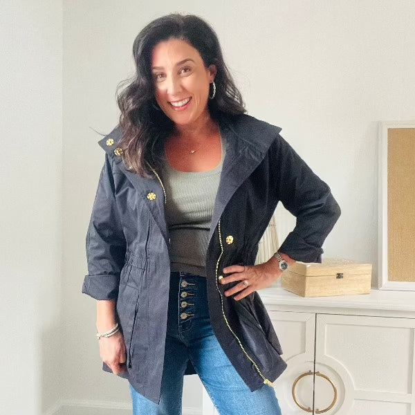 Tess Rain Jacket - BLK