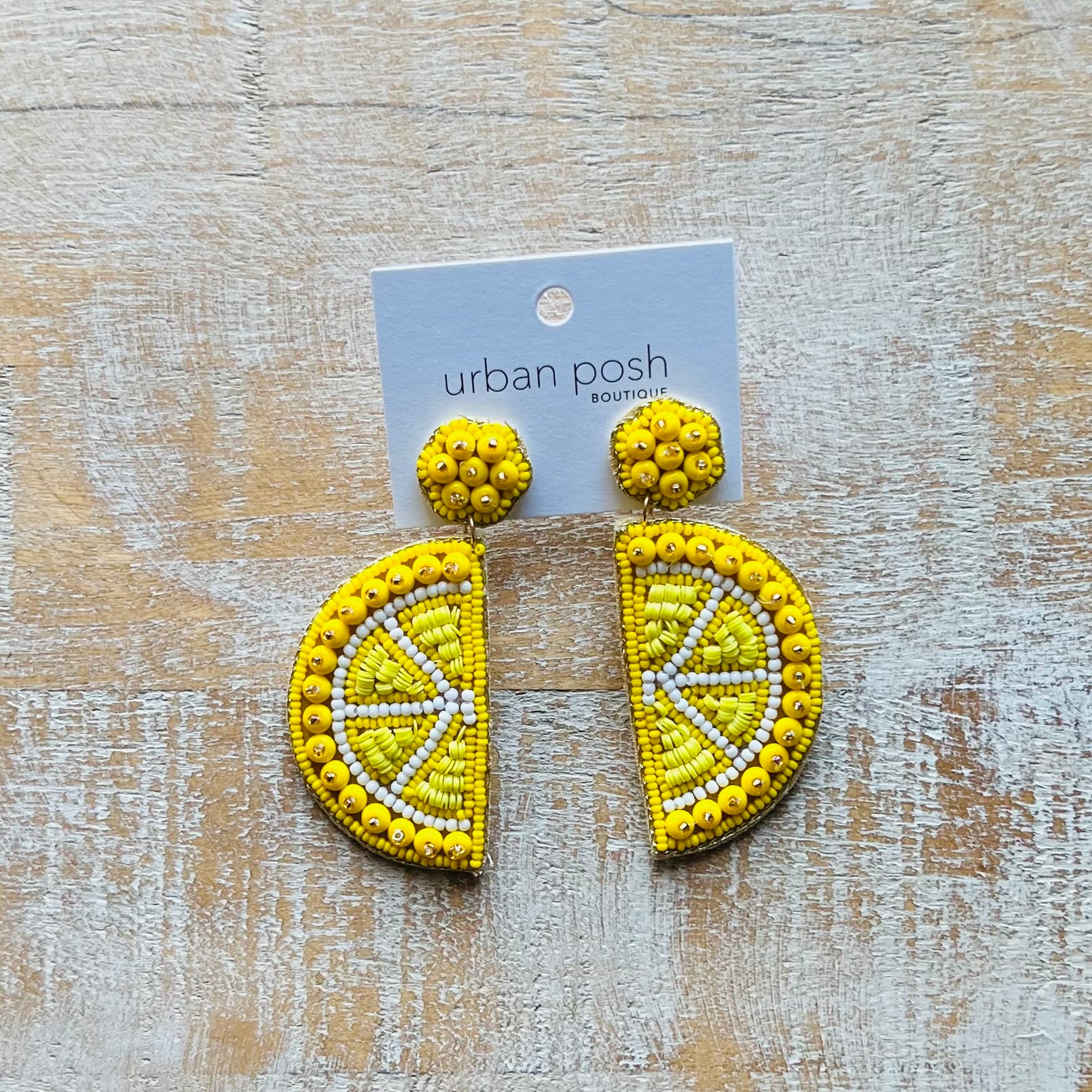 Lemon Squeezy Earrings