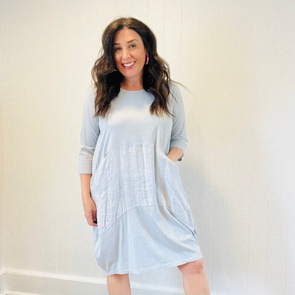 Sicily Dress - SILVER