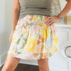 Natural Garden Mini Skirt
