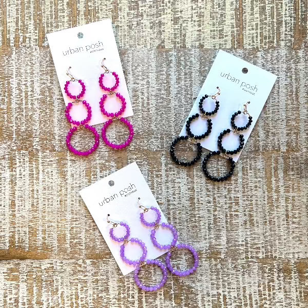 Jump Through Hoops Earrings