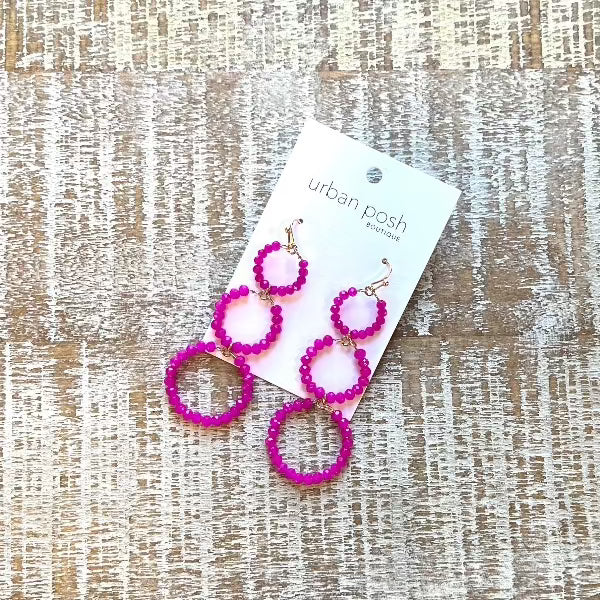 Jump Through Hoops Earrings