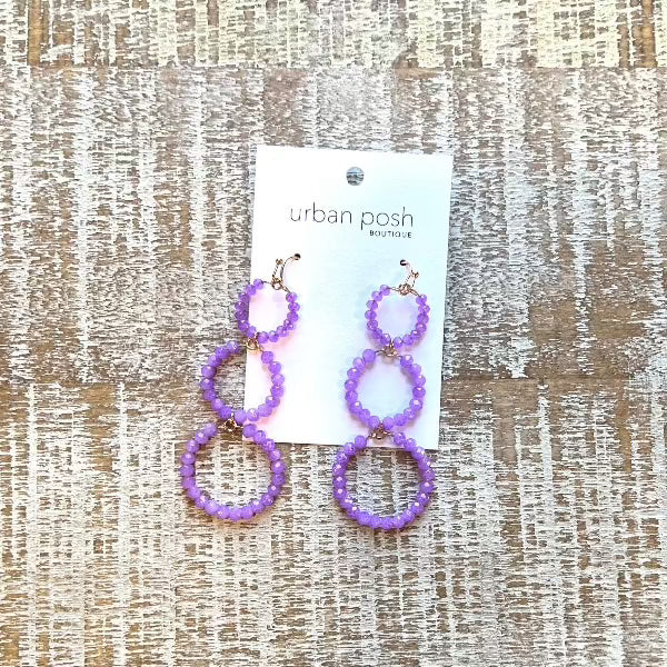 Jump Through Hoops Earrings