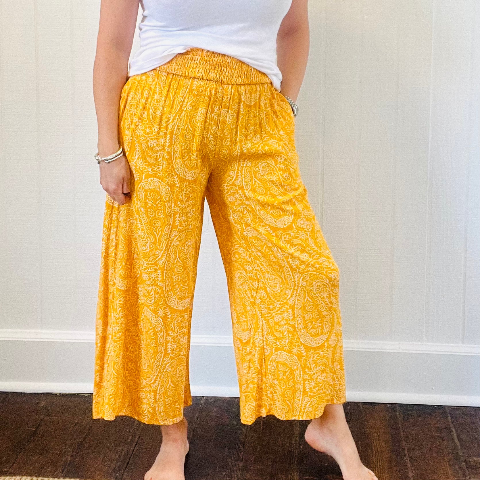 Peppy Paisley Pants