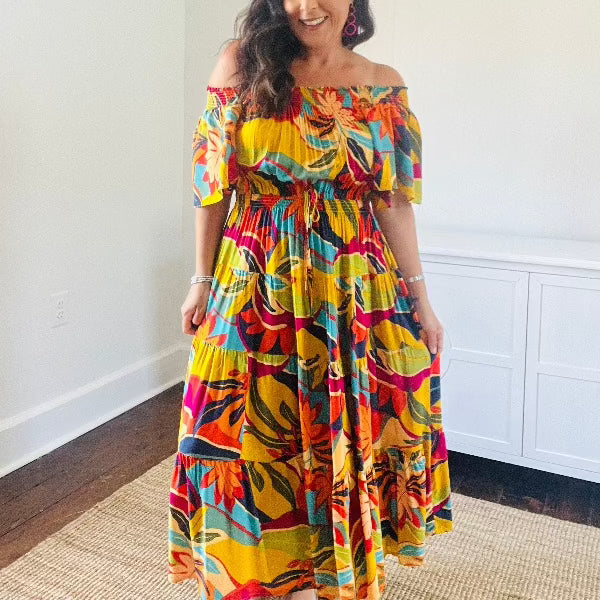 Spicy Mustard Dress