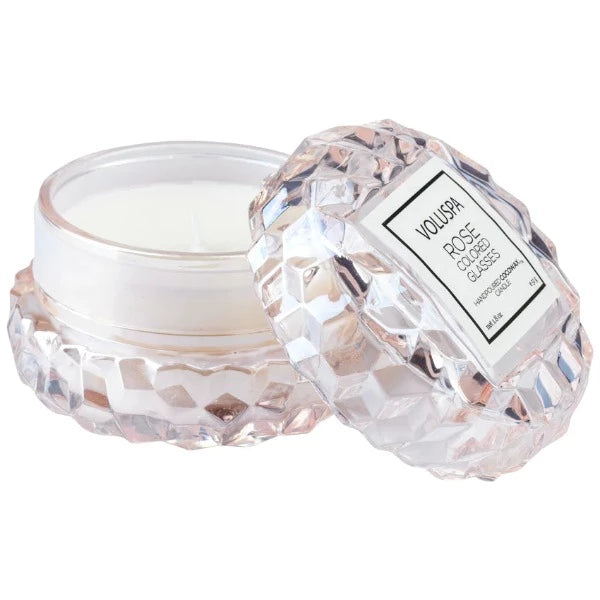 Rose Colored Glasses - Macaron Candle