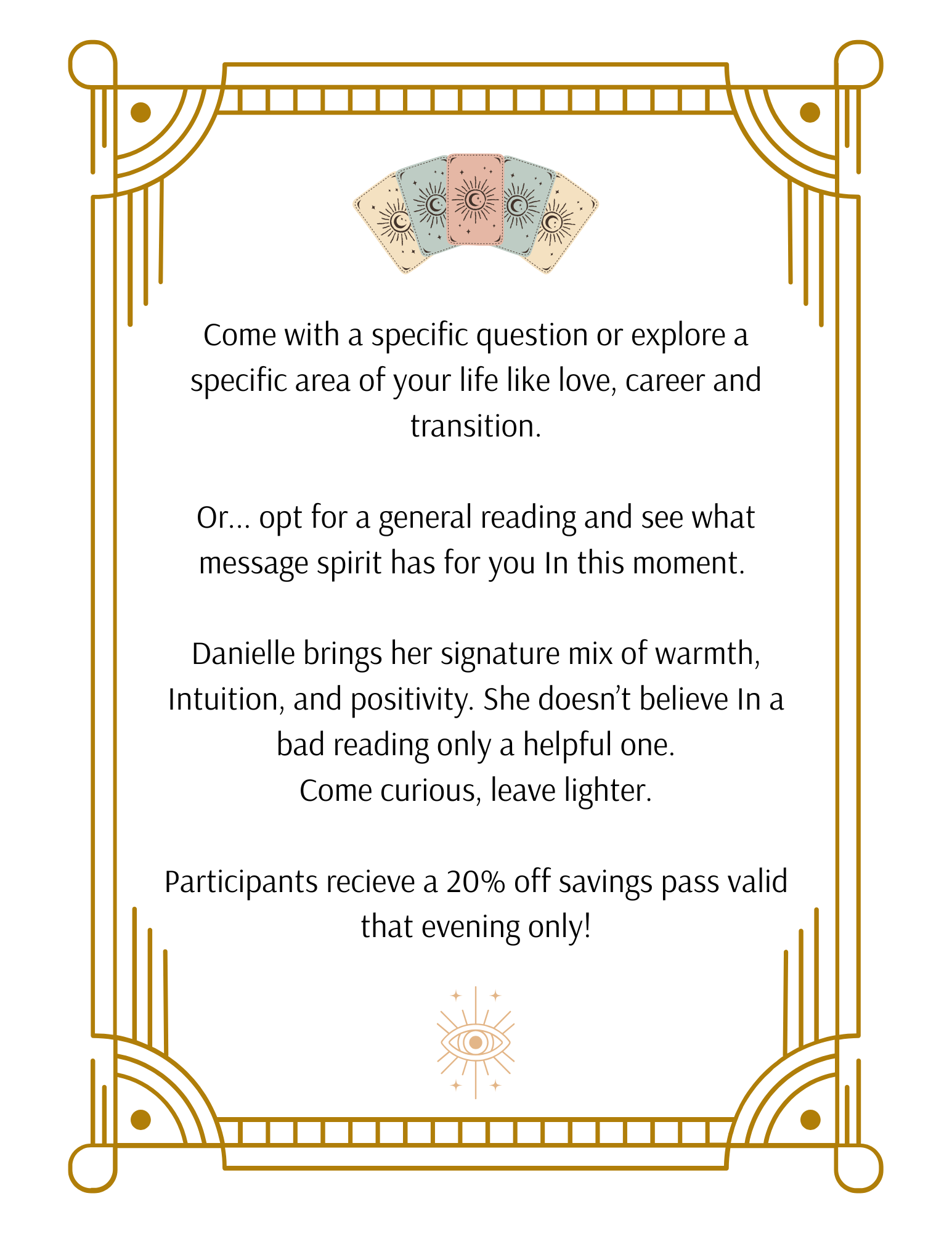Tarot Card Reading with Danielle June 14th 2025