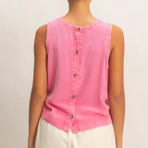 Modern Button Back Top