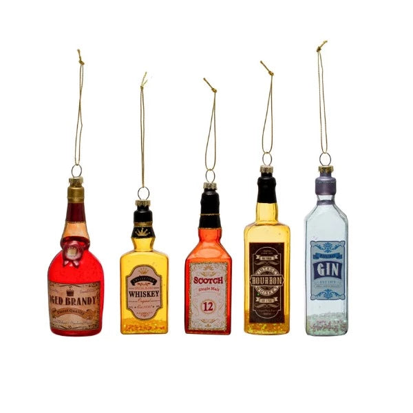 Liquor Bottle Ornament