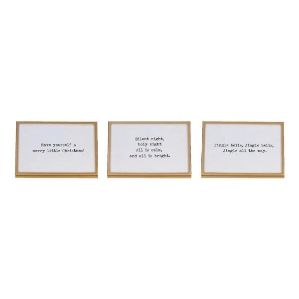Framed Christmas Sayings