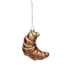 Croissant Glass Ornament