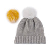 Pick-a-Pom Winter Knit Hat