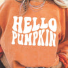Hello Pumpkin Corded Sweatshirt