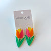 Lucite Tulip Earrings