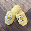 SMILE YELLOW Faux Fur Slippers
