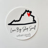 Love Big, Shop Small Sticker