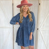 Stay Young Denim Dress