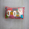 Kantha Joy Pillow