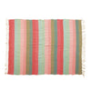 Recycled Striped Woven Throw